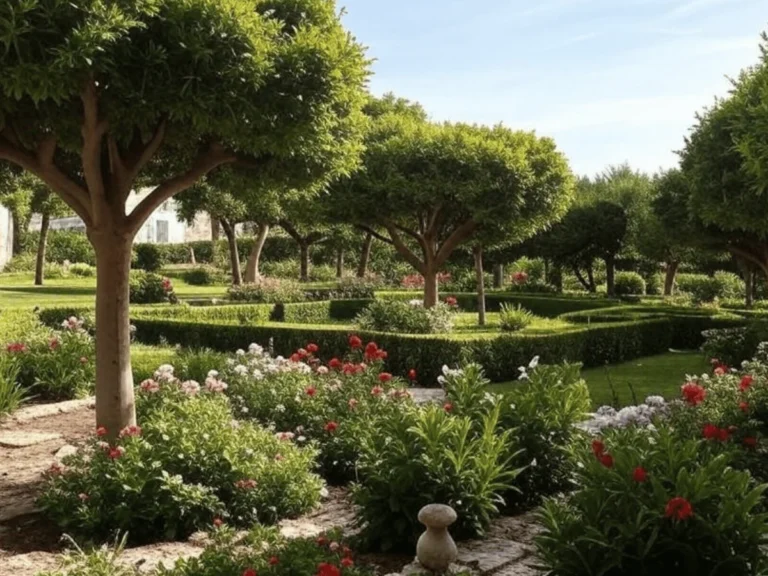 Un jardin soigneusement aménagé à Martigues, mettant en avant les réglementations paysagères locales - Paysagiste Martigues (13)